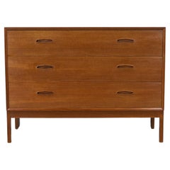 Swedish Domi Teak Chest of Drawers by Nils Jonsson for Hugo Troeds, 1960s