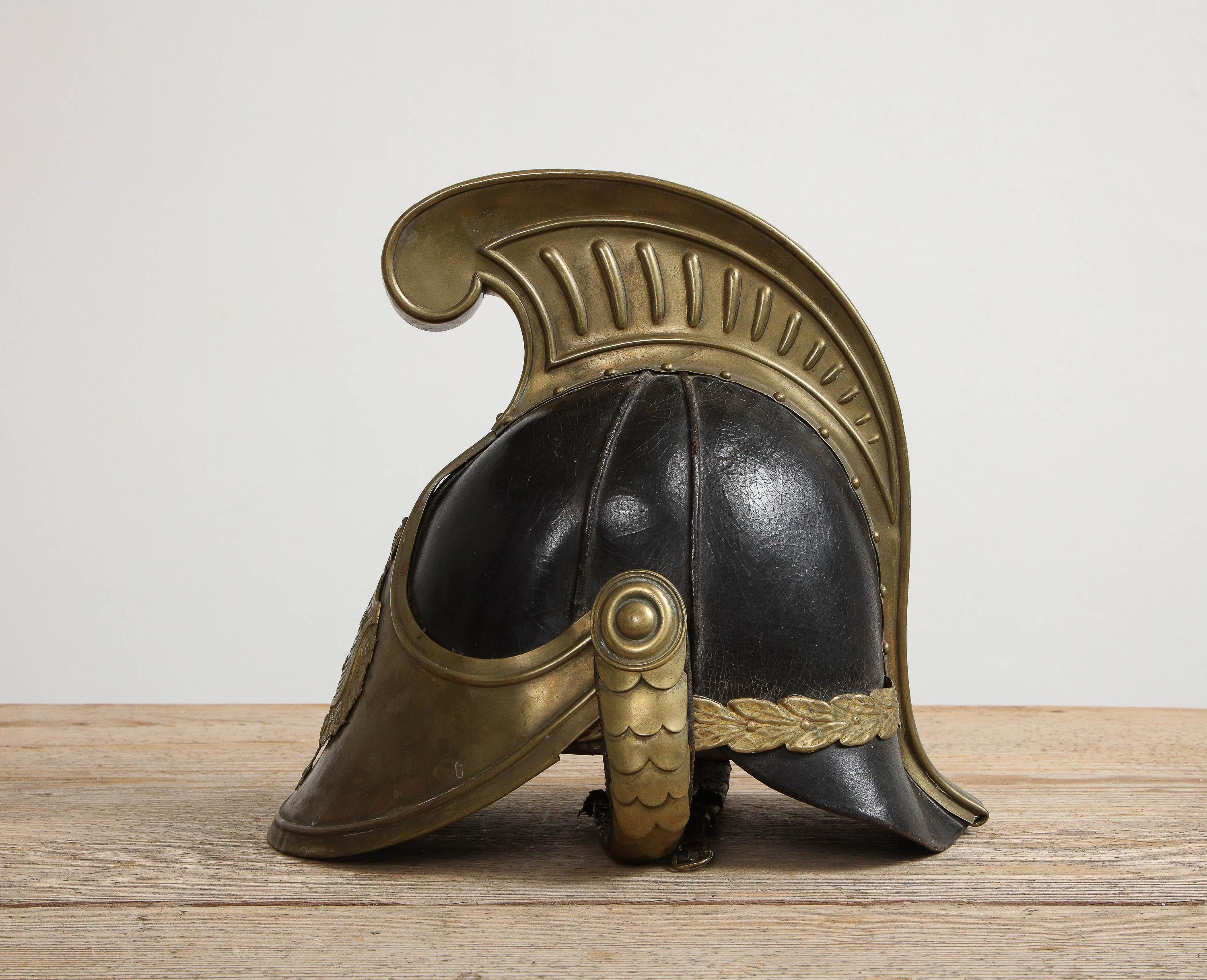 Schwedisches schwedisches Dragoon-Jägerhelm, Herkunft Schweden, um 1800 (19. Jahrhundert)