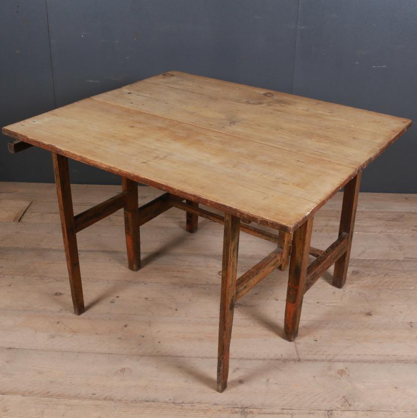 Swedish Drop Leaf Table In Good Condition In Leamington Spa, Warwickshire