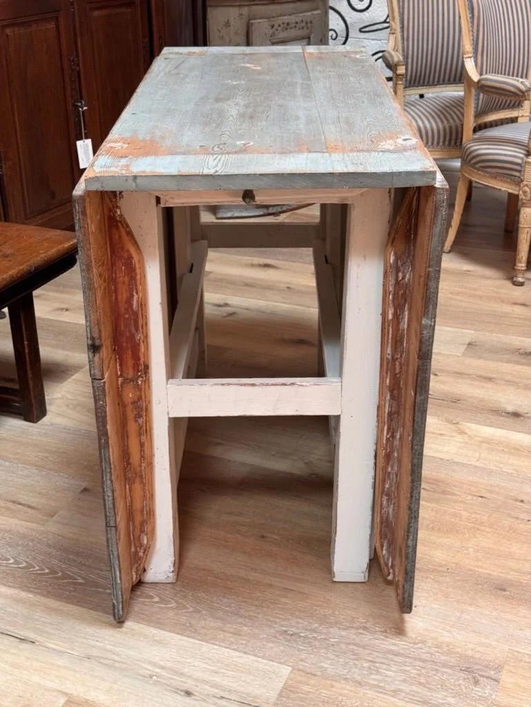Table de bordure suédoise à feuilles tombantes 3