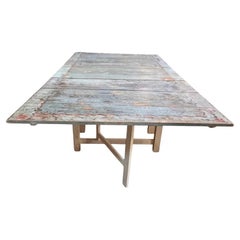 Swedish Dropleaf Slagbord Table