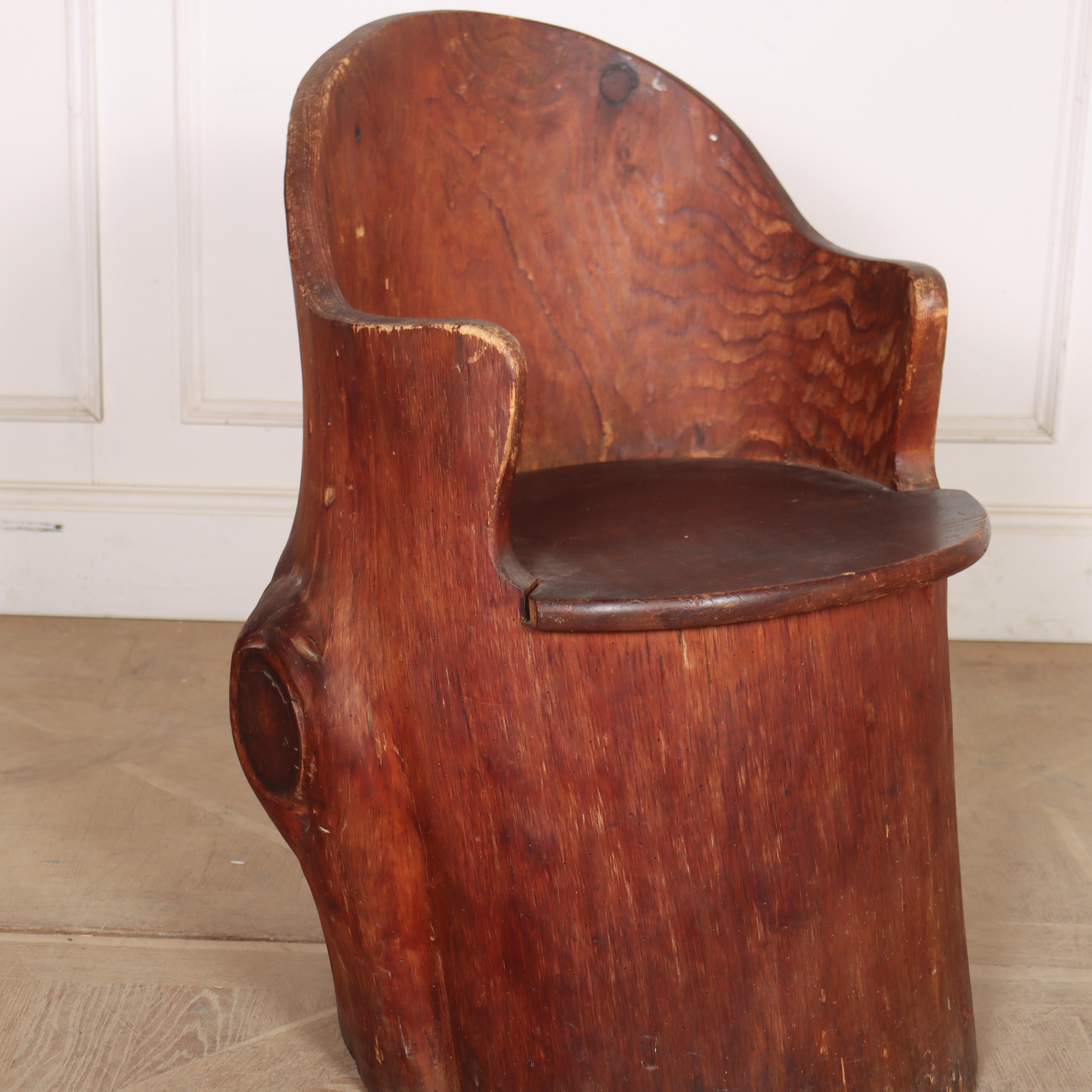 Inusual silla excavada de pino sueco del siglo XIX, con tapa elevable para guardar objetos. 1880. 

Altura del asiento: 43 cm (17 pulgadas)


Código 9104

Dimensiones:
H: 90,2 cm (35,5
