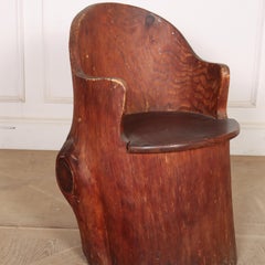 Swedish Dug Out Chair
