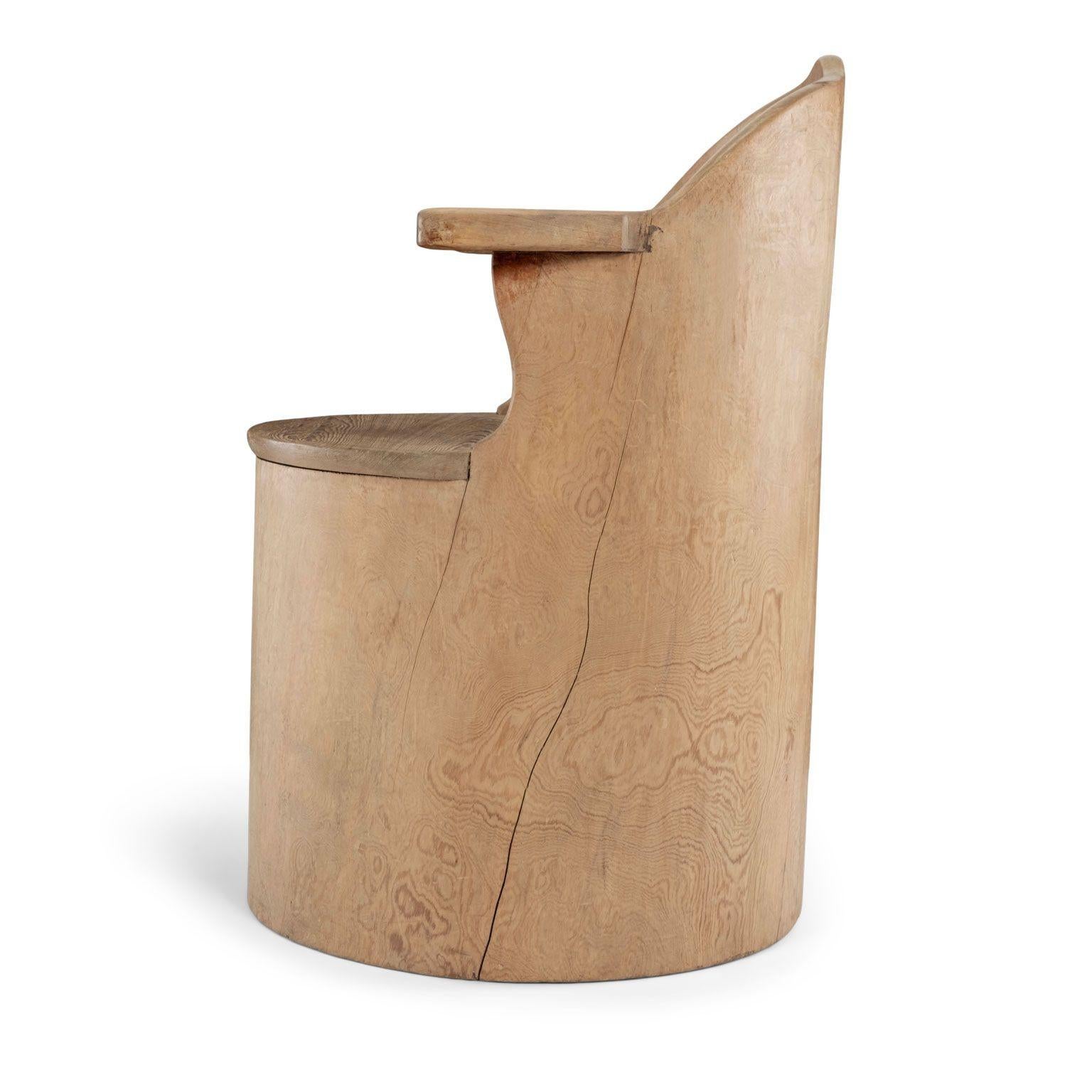 Swedish Dug-Out Chair 'or Kubbestol' 2