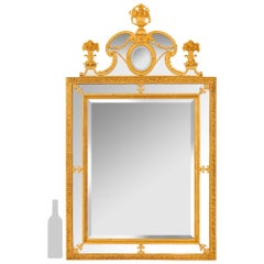 Swedish early 19th century Neo-Classical st. Ormolu mirror