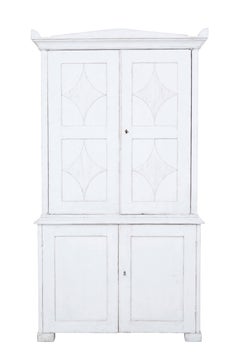 Credenza svedese dipinta dell'inizio del XIX secolo