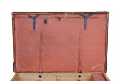 Swedish early 19th Century painted pine chest