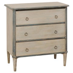 Swedish Early 20th Century Gustavian Style 3-Drawer Chest