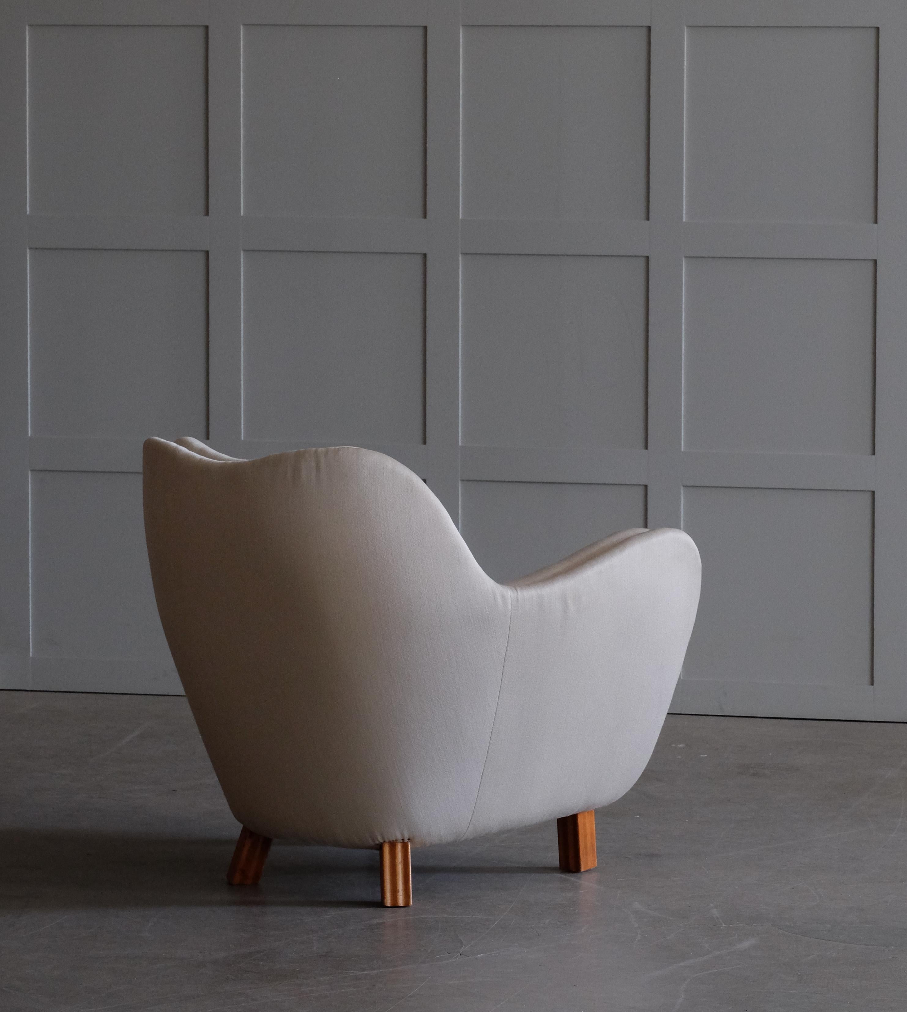 Swedish Easy Chair by Sten Wicén, 1950s For Sale 4