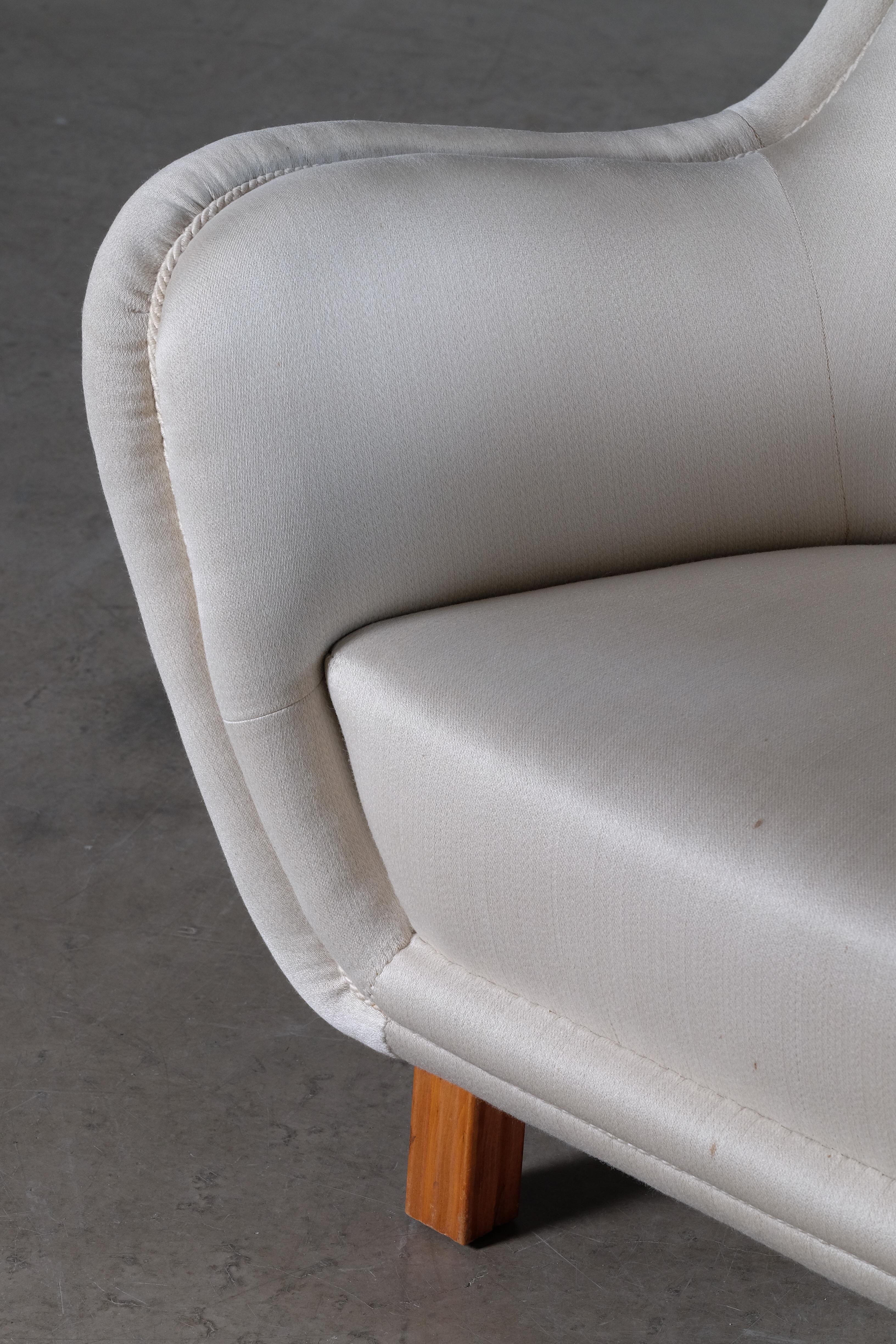 Swedish Easy Chair by Sten Wicén, 1950s For Sale 3