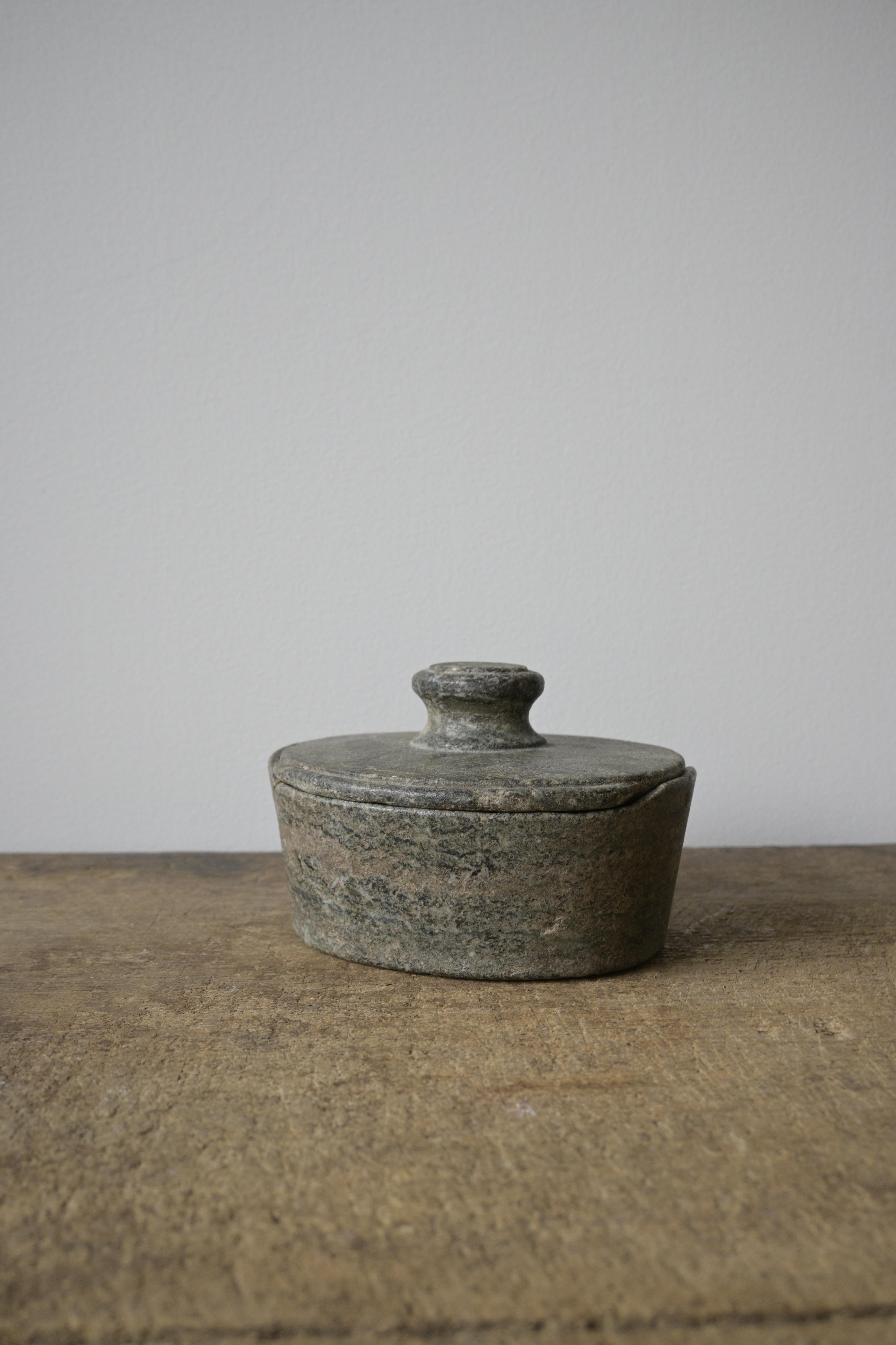 Swedish Empire Butter Box ca 1790-1830 For Sale 1