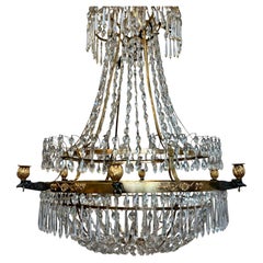 Swedish empire chandelier, early 19th c