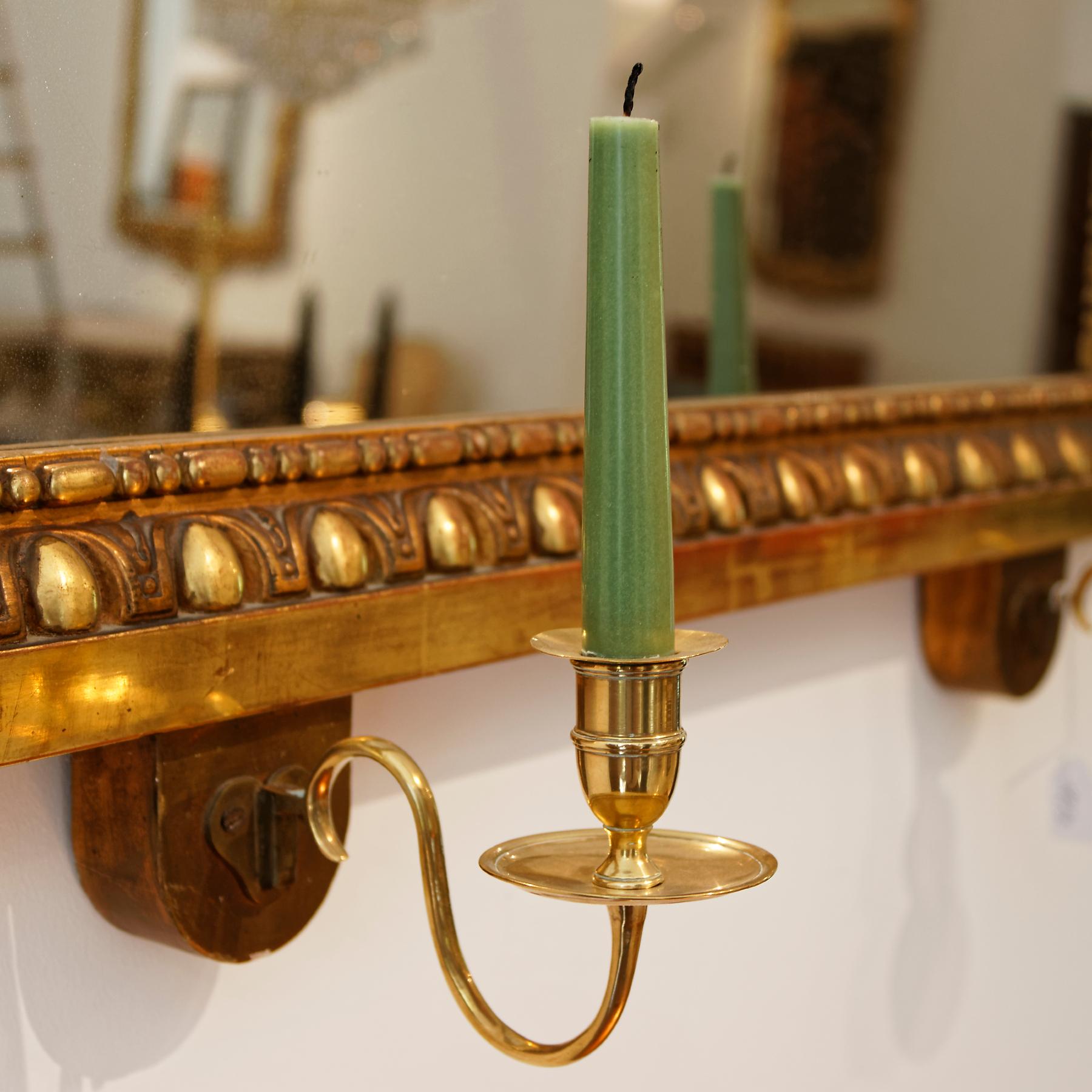 Swedish Empire Early 19th Century Girandole Mirror In Good Condition For Sale In Worpswede / Bremen, DE