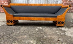 Sofá de madera Karl Johan Imperio Sueco Siglo XIX Suecia