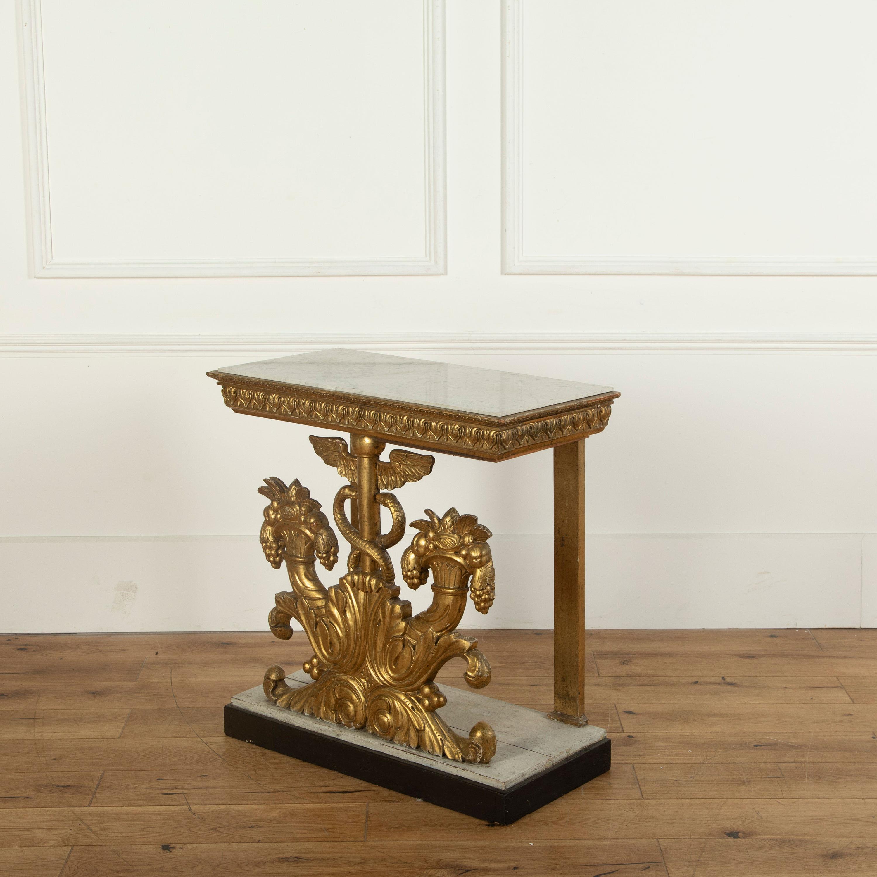 Swedish Empire Period Console Table In Good Condition In Gloucestershire, GB