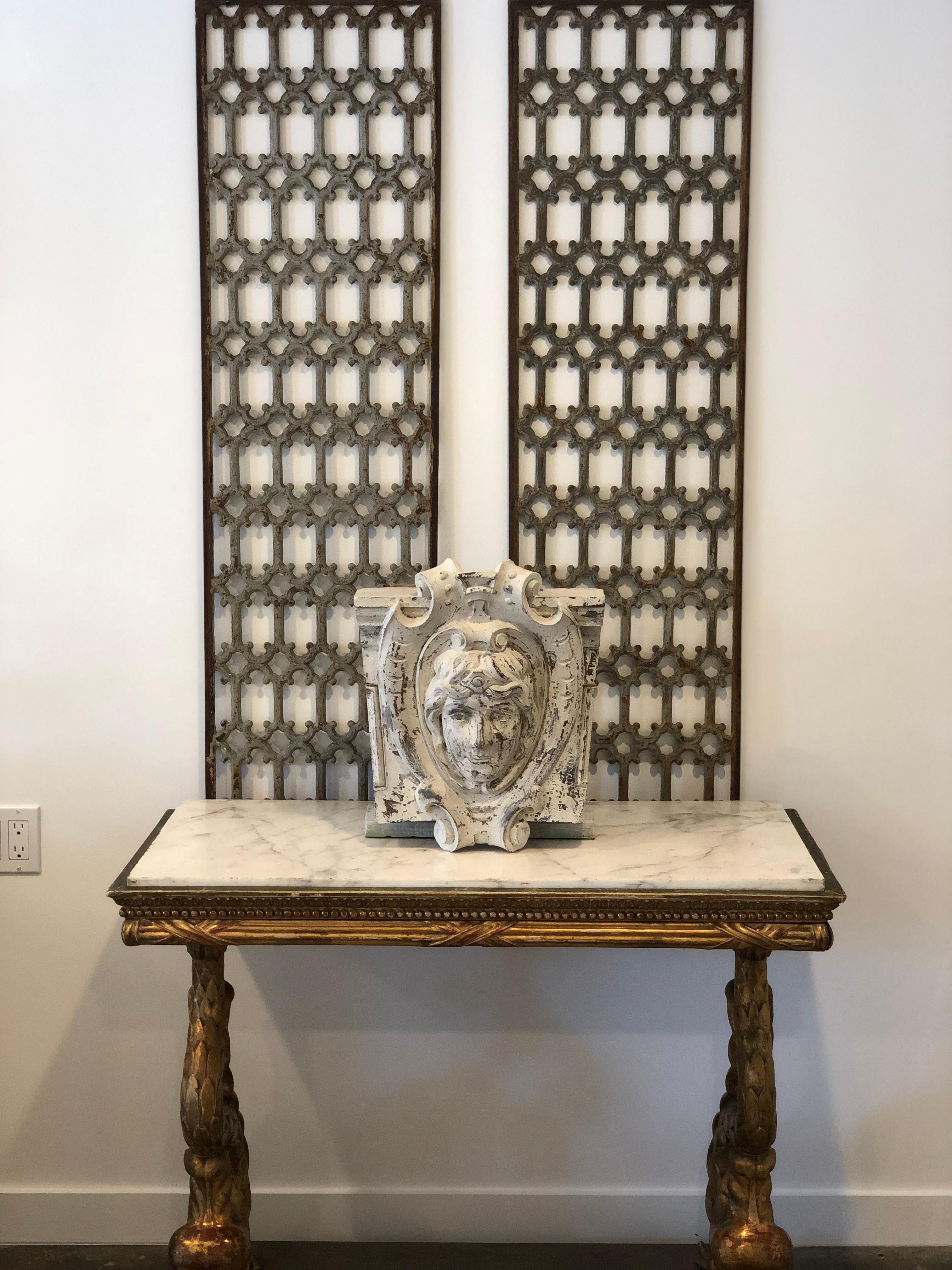 Swedish Empire Period Gilt Console For Sale 1