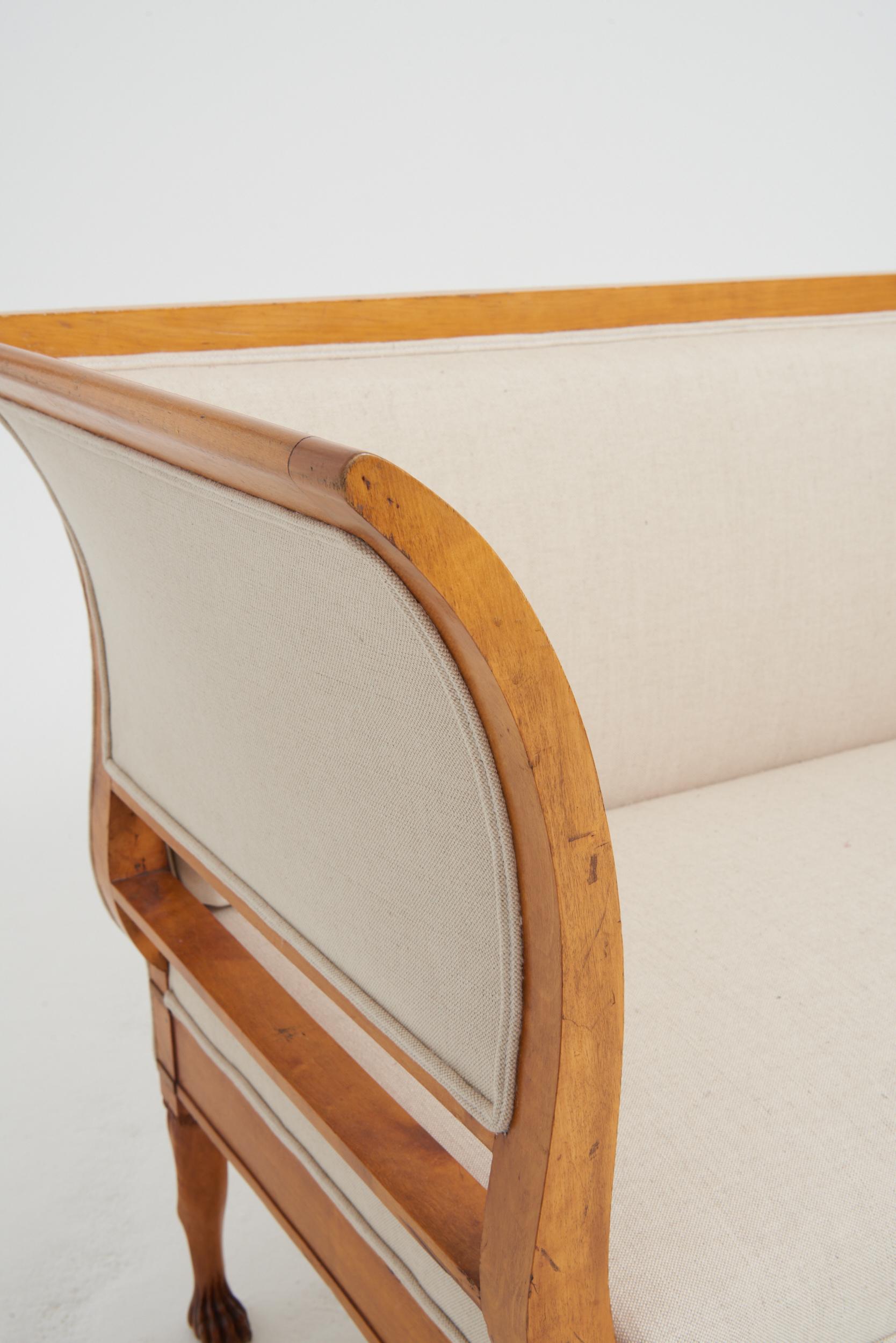 19th Century Swedish Empire Sofa