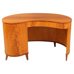 Escritorio sueco art déco Erik Chambert, 1940