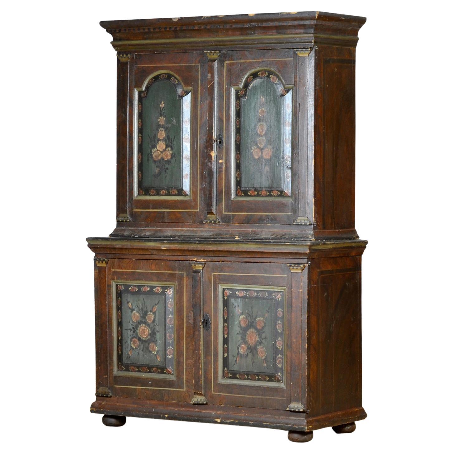 Swedish Farmhouse Cabinet, dated 1803
