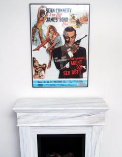 Swedish Film Poster James Bond "From Russia With Love" 1960s