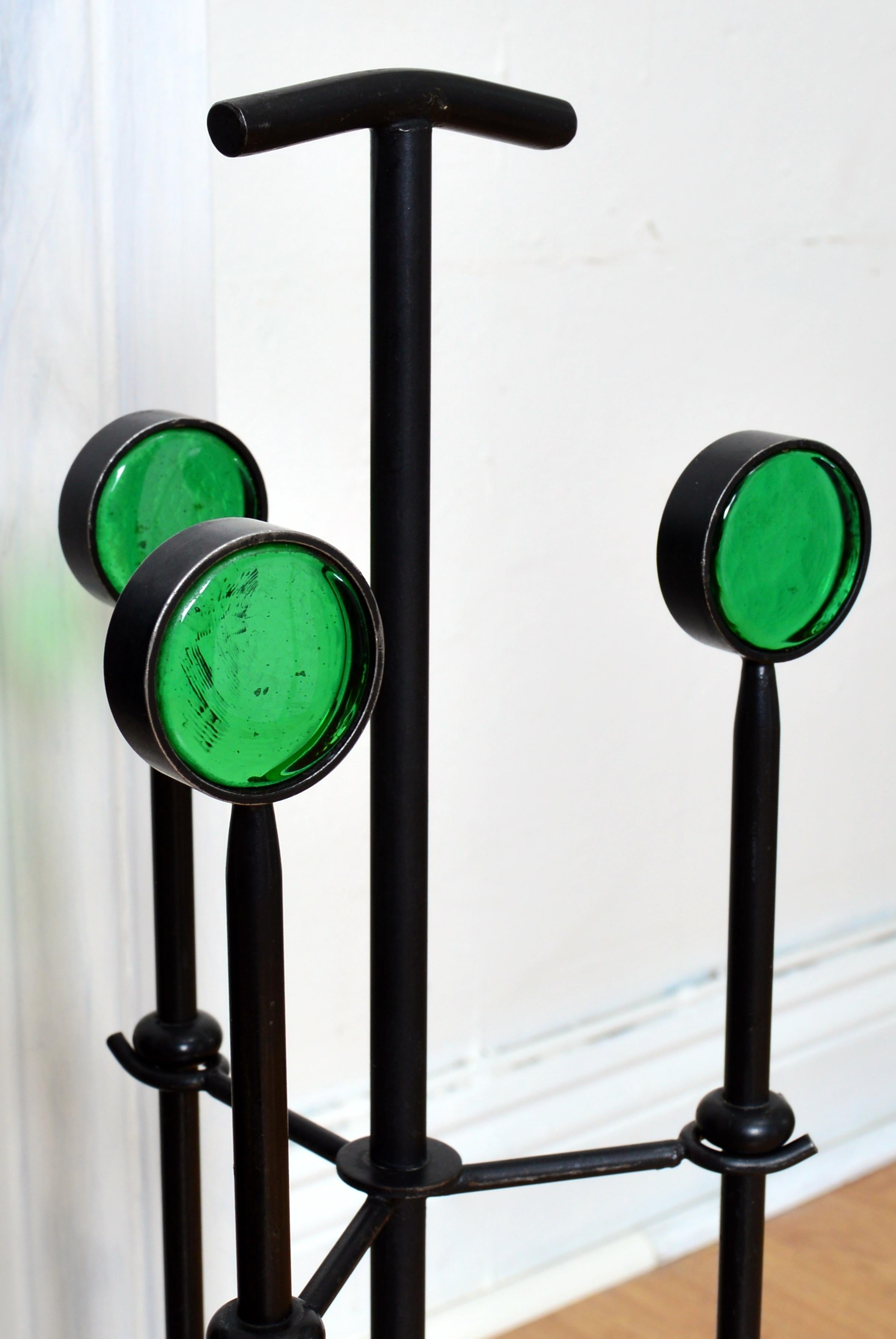 Swedish Fireplace Tools by Gunnar Ander for Ystad Metall, 1960s In Good Condition For Sale In Stockholm, SE
