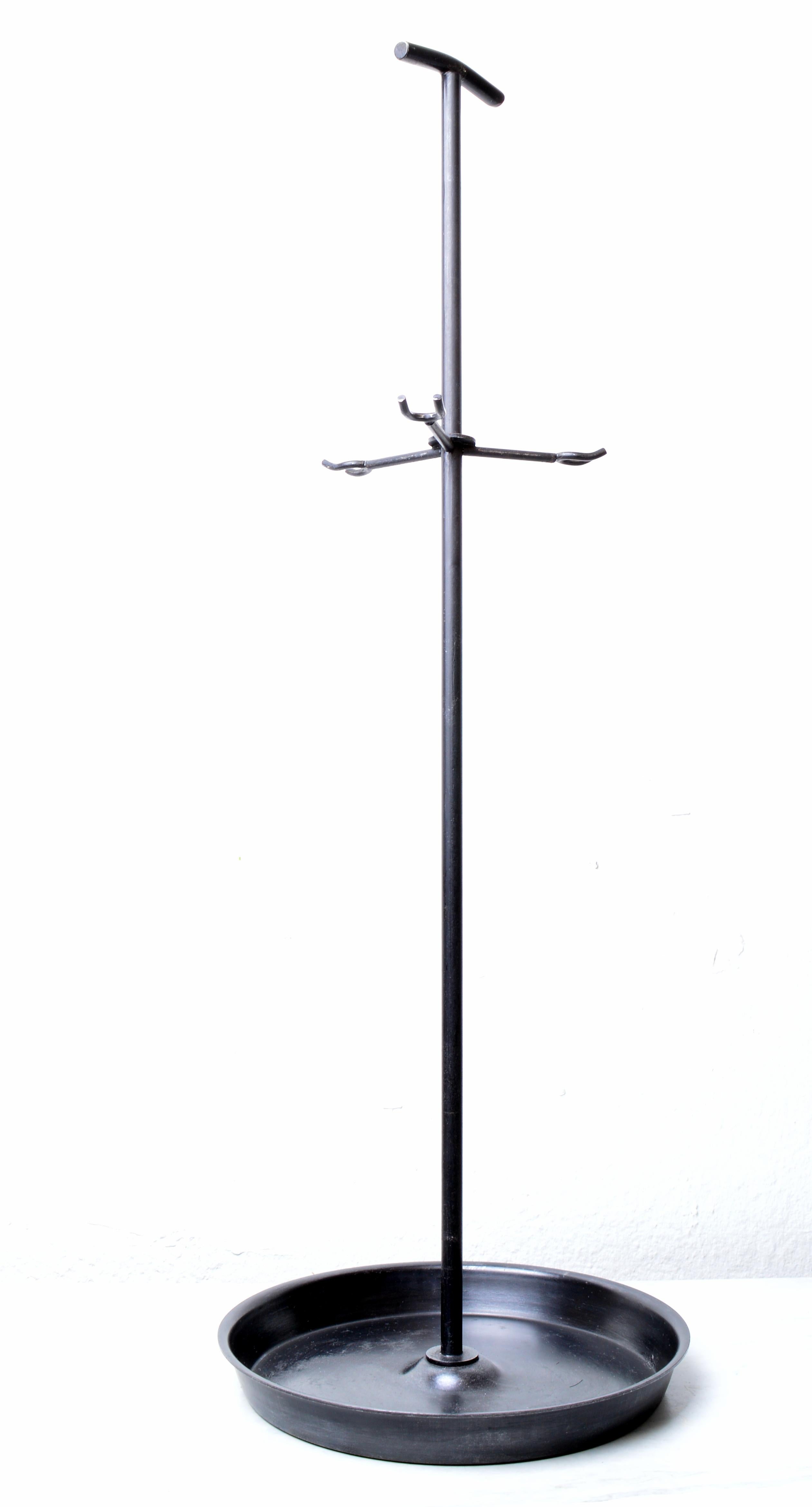 Swedish Fireplace Tools by Gunnar Ander for Ystad Metall, 1960s For Sale 1