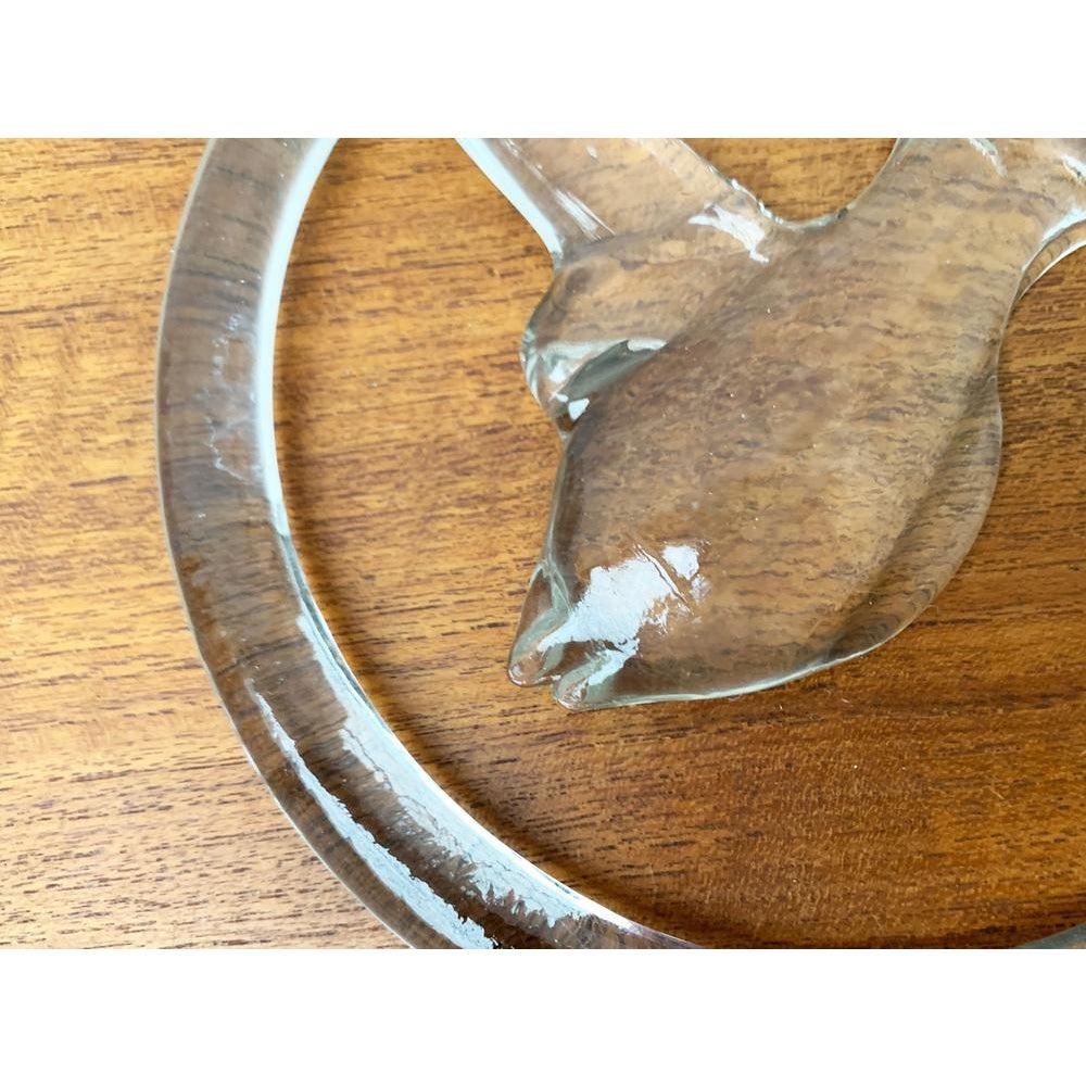 Décoration de fenêtre suédoise en verre de Kosta Boda, 1970 en vente 1