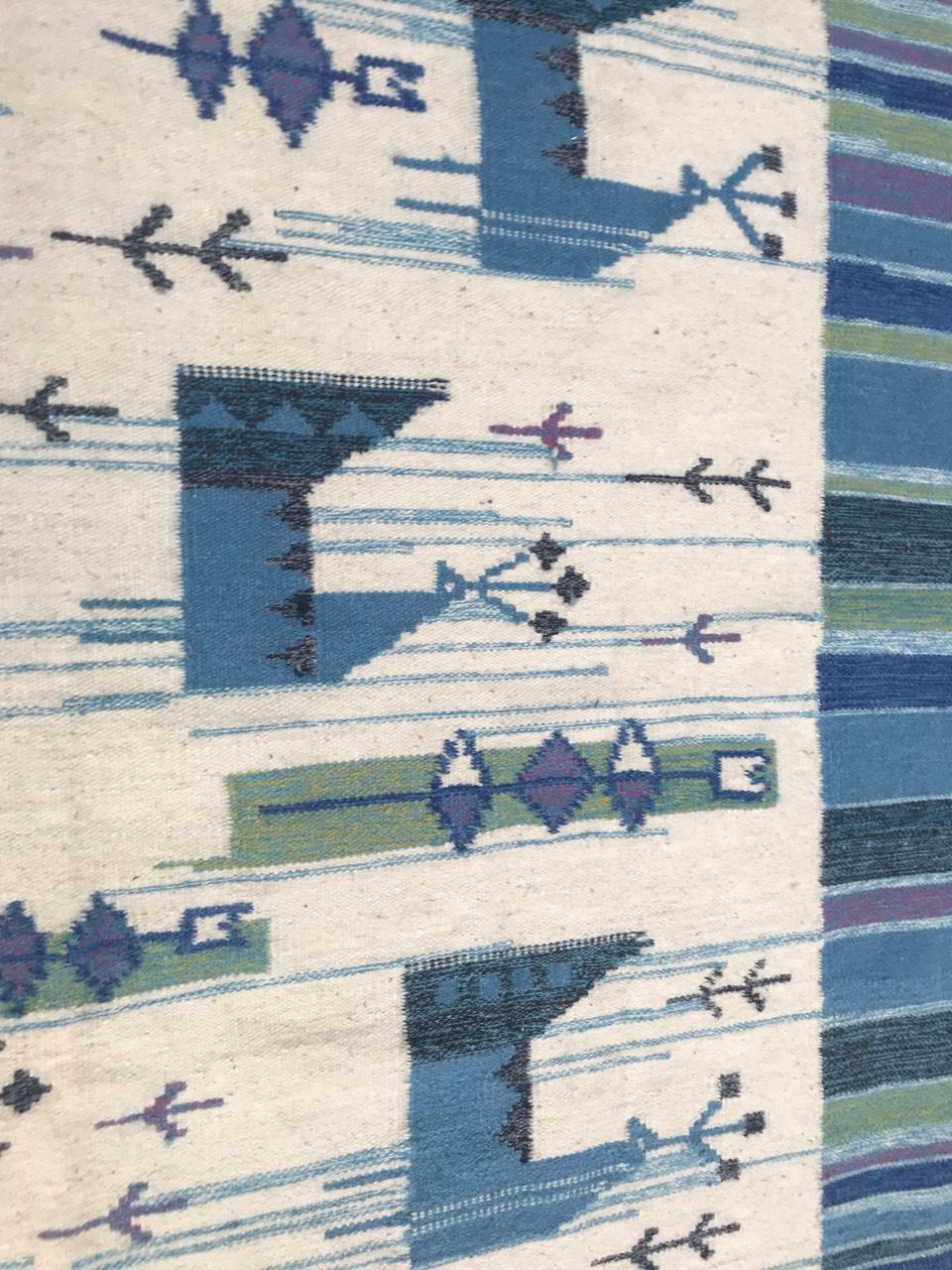 Swedish Flat Rug Tapestry 1