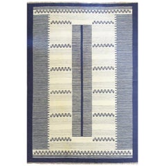 Swedish Flat-Weave Carpet, 20th Century