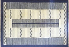 Swedish Flat-Weave Carpet, 20th Century, 6'7" x 9'10"