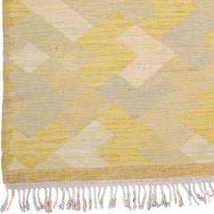 Swedish Flat-Weave Rug by Elsa Gullberg