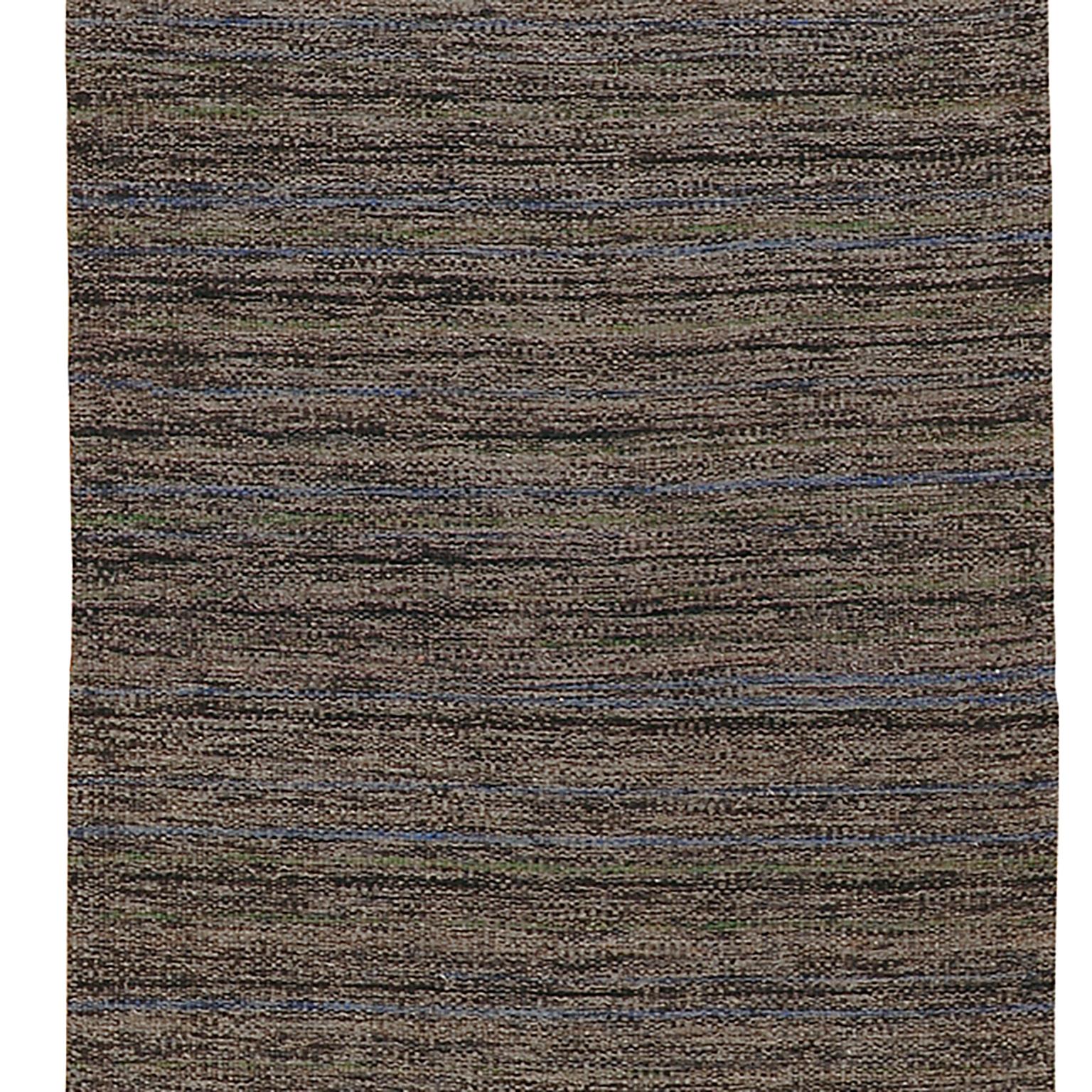 Hand-Woven Swedish Flat Weave Rug For Sale