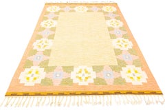 Alfombra Escandinava Tejido Plano Por Ingegerd Silow