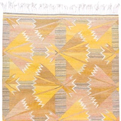 Swedish Flat-Weave Rug/Runner by AB Märta Måås-fjetterström and Barbro Nilsson