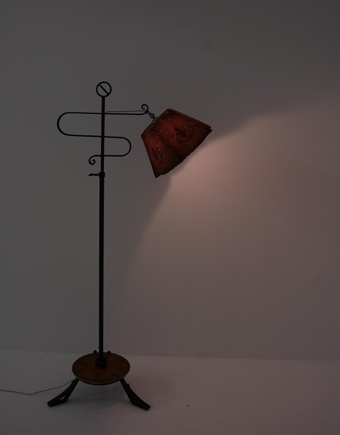 Schwedische Stehlampe, 1930er Jahre im Angebot 2