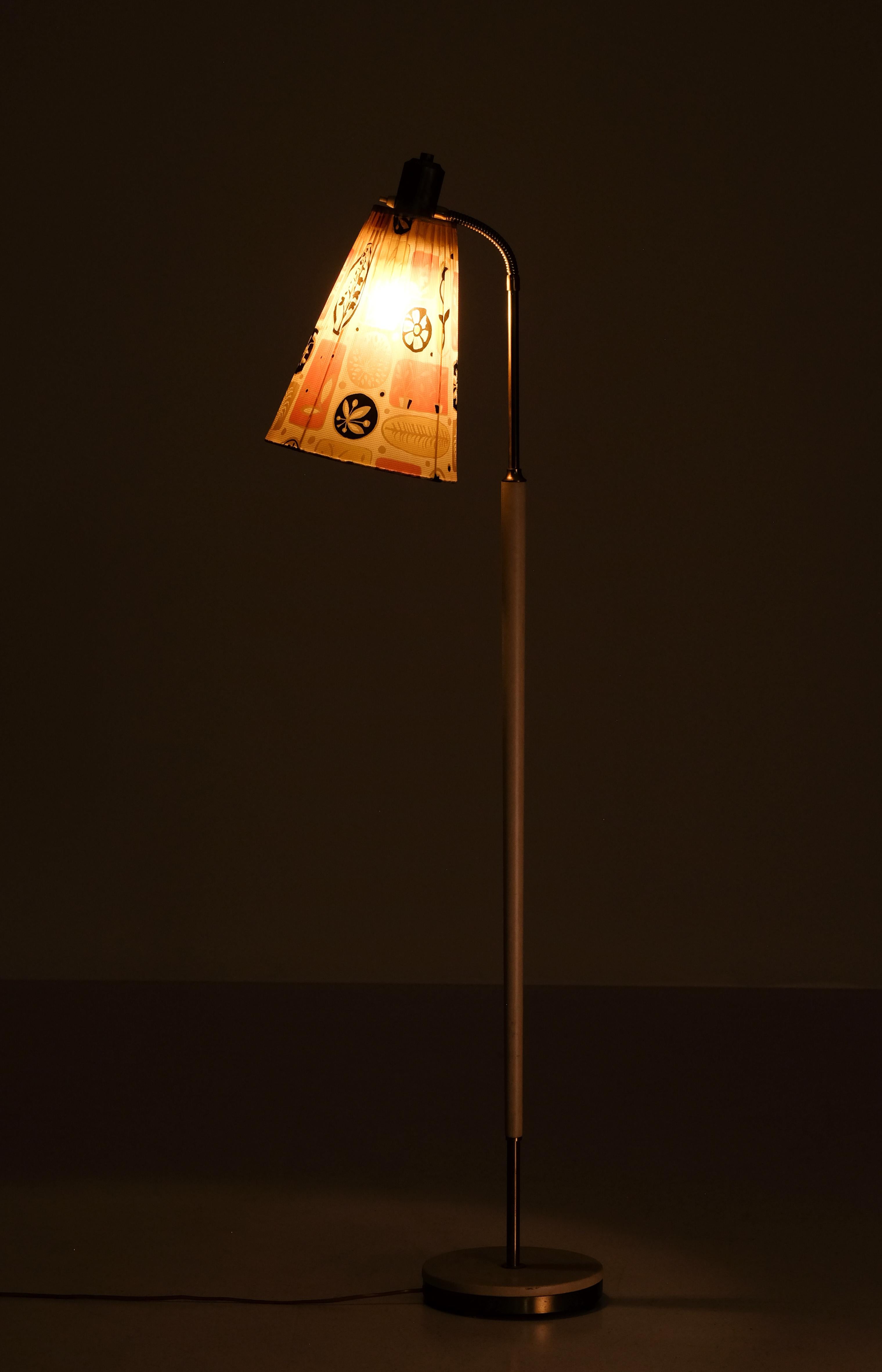 Swedish Floor Lamp, 1960s In Good Condition For Sale In Stockholm, SE