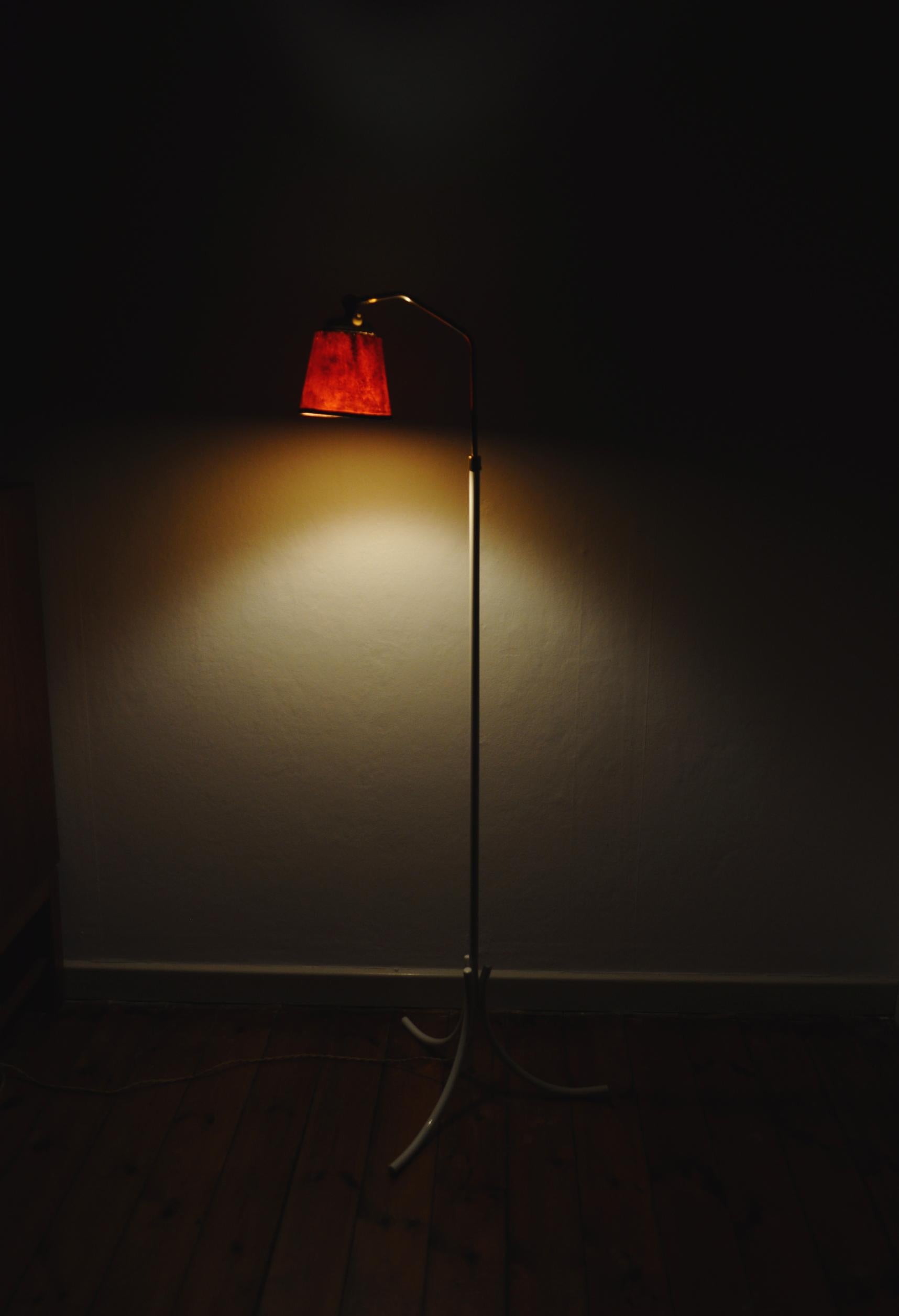 20th Century Swedish Floor Lamp attributed to Josef Frank, 1950s For Sale
