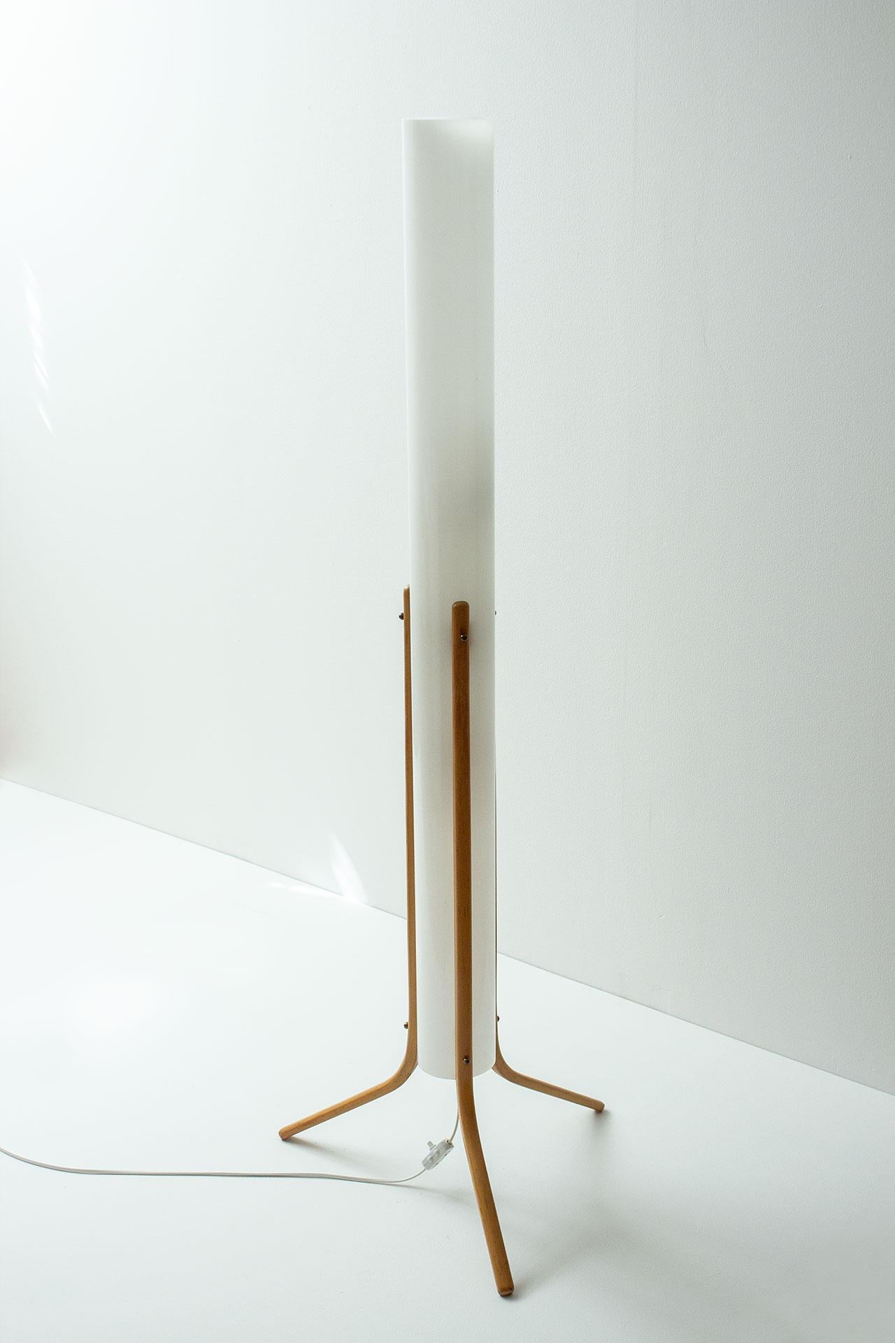 Image showcasing Swedish Floor Lamp by Eskilstuna Armatur, 1950s For Sale at 1stDibs