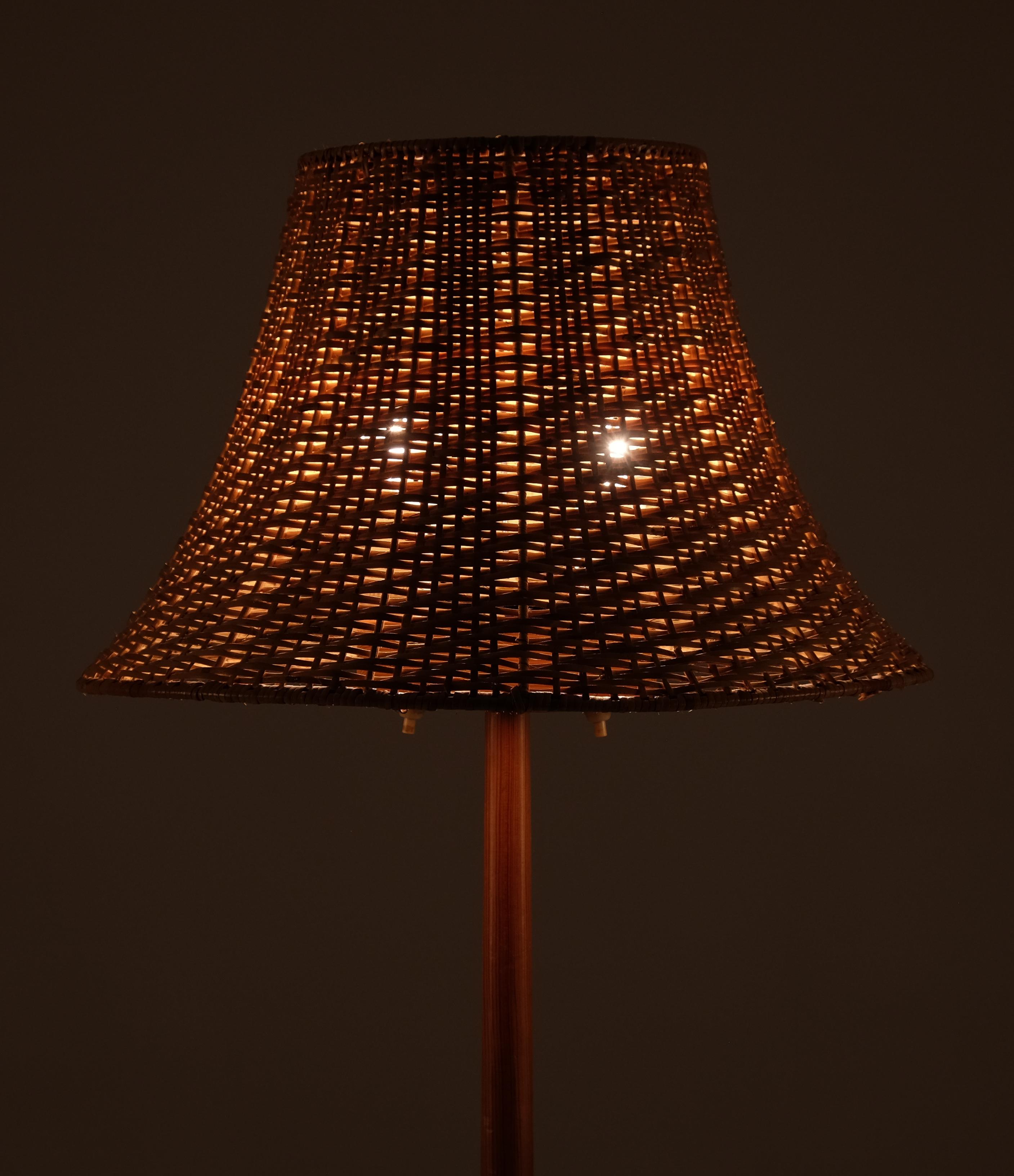 Lampadaire suédois par Tranås Stilarmatur, 1960s Bon état - En vente à Stockholm, SE