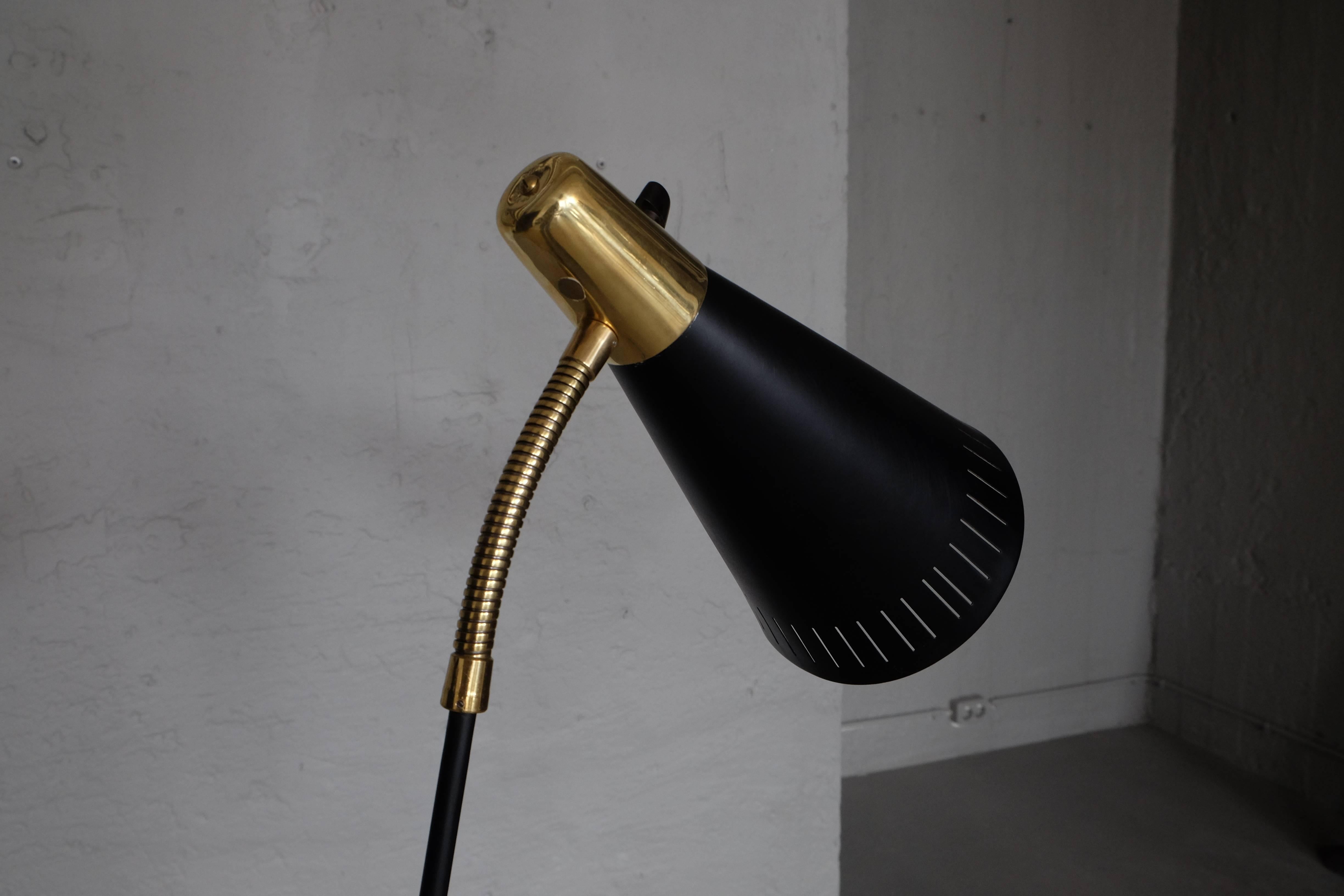 Swedish Floor Lamp, 1950s In Excellent Condition In Stockholm, SE