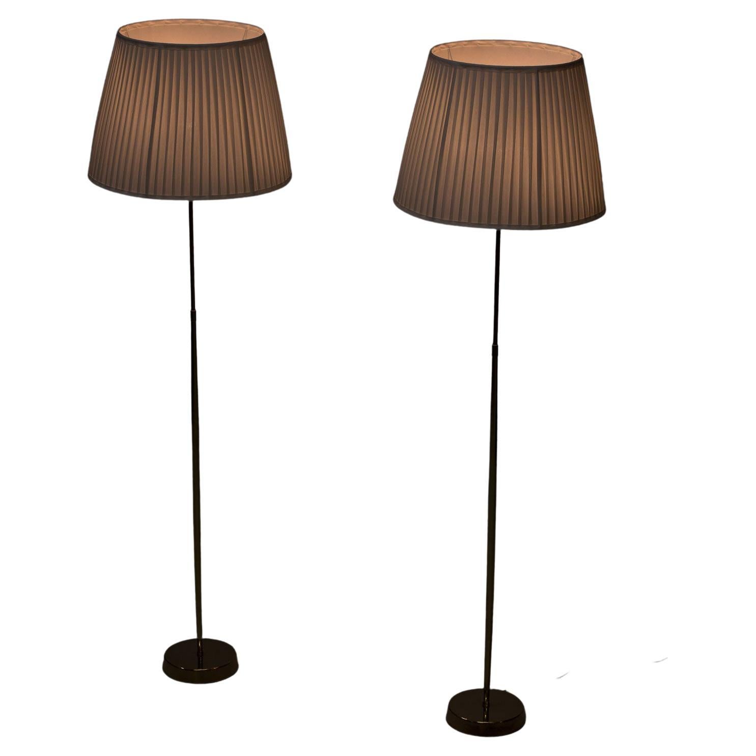 Swedish Floor Lamps by ASEA Belysning
