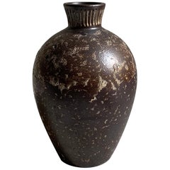 Swedish Floor Vase by Höganäs Keramik, 1920s
