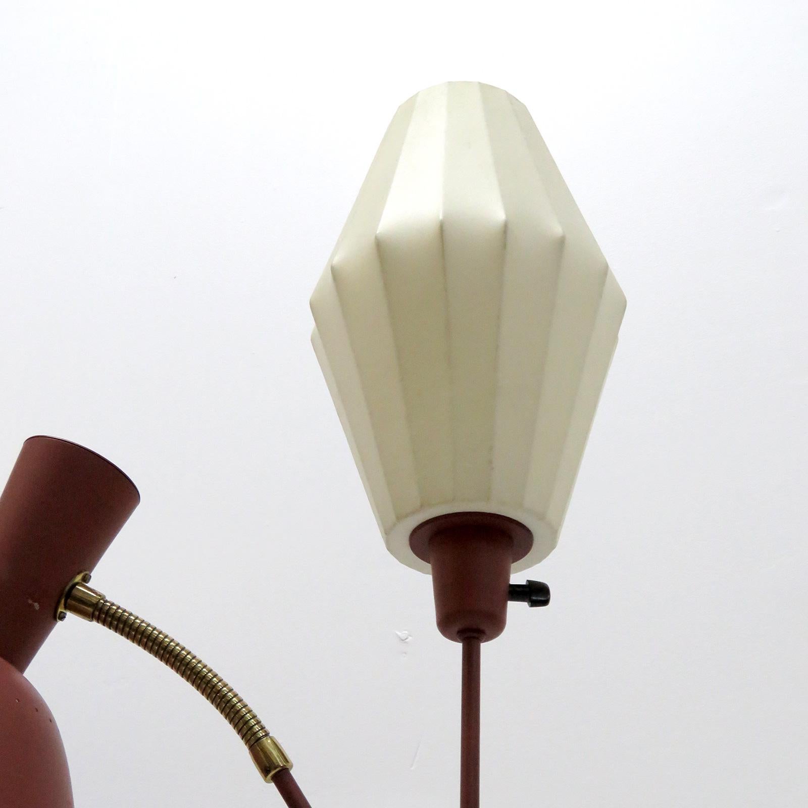 Swedish Floor Lamp by Hans Bergström, 1950 In Good Condition In Los Angeles, CA