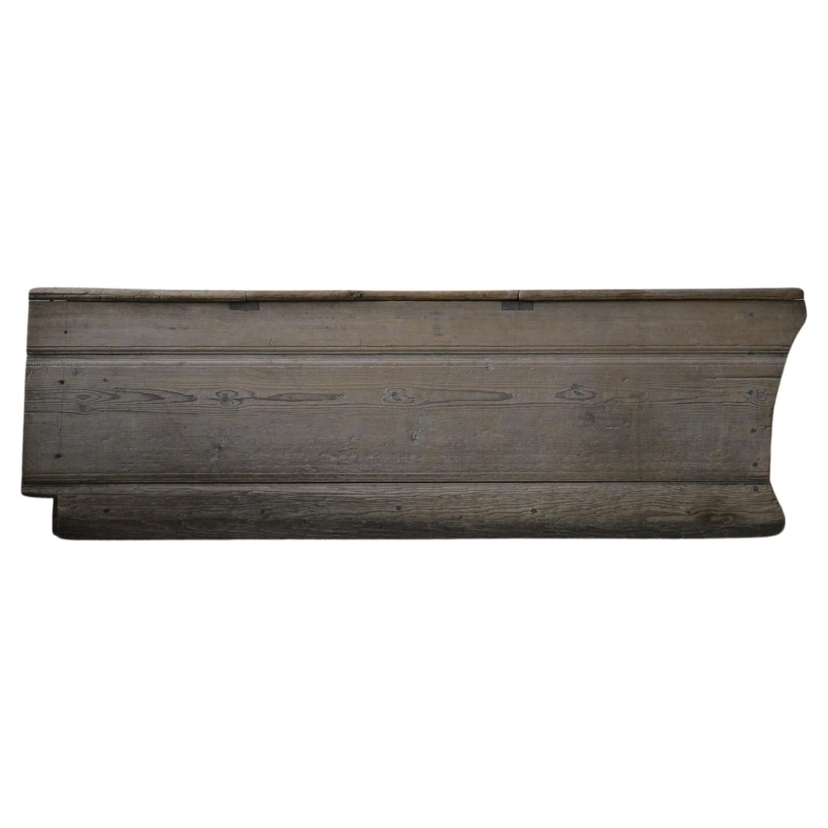 Banc d'art populaire suédois "Fållbänk", vers 1850