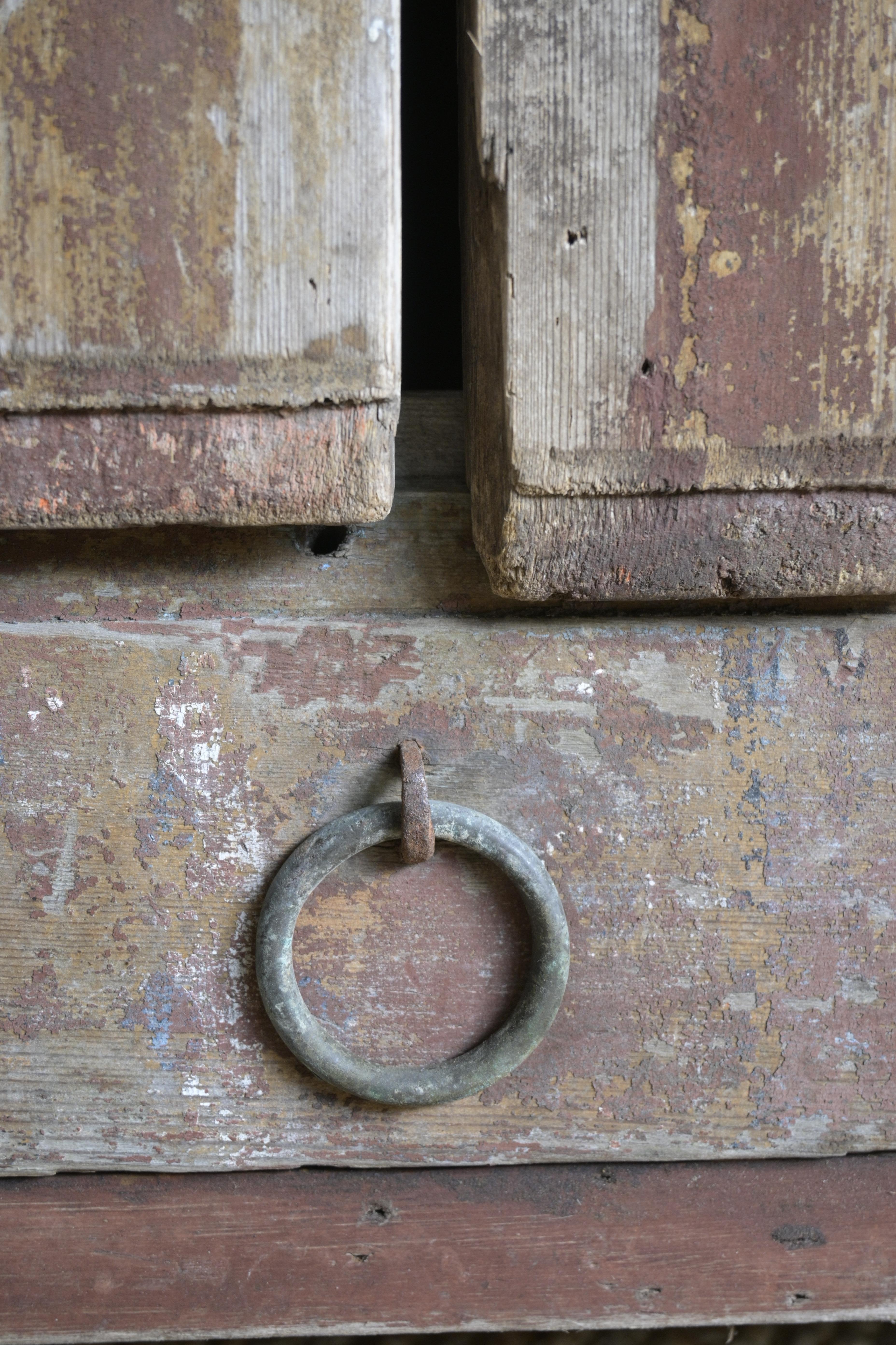 Schwedischer Volkskunstschrank, ca. 1780-1830 aus Dalarna im Angebot 4