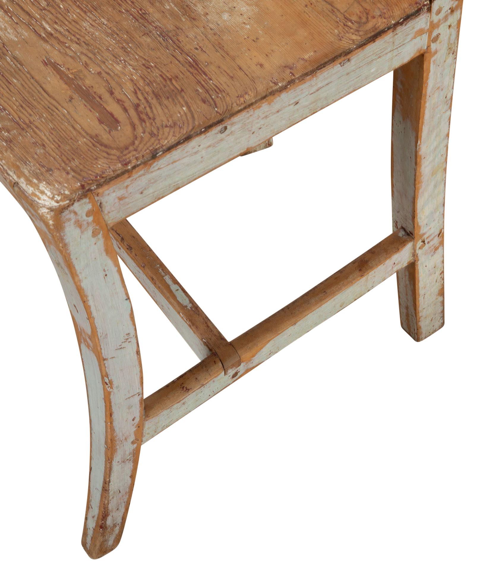 Swedish Folk Art Child’s Chair For Sale 5