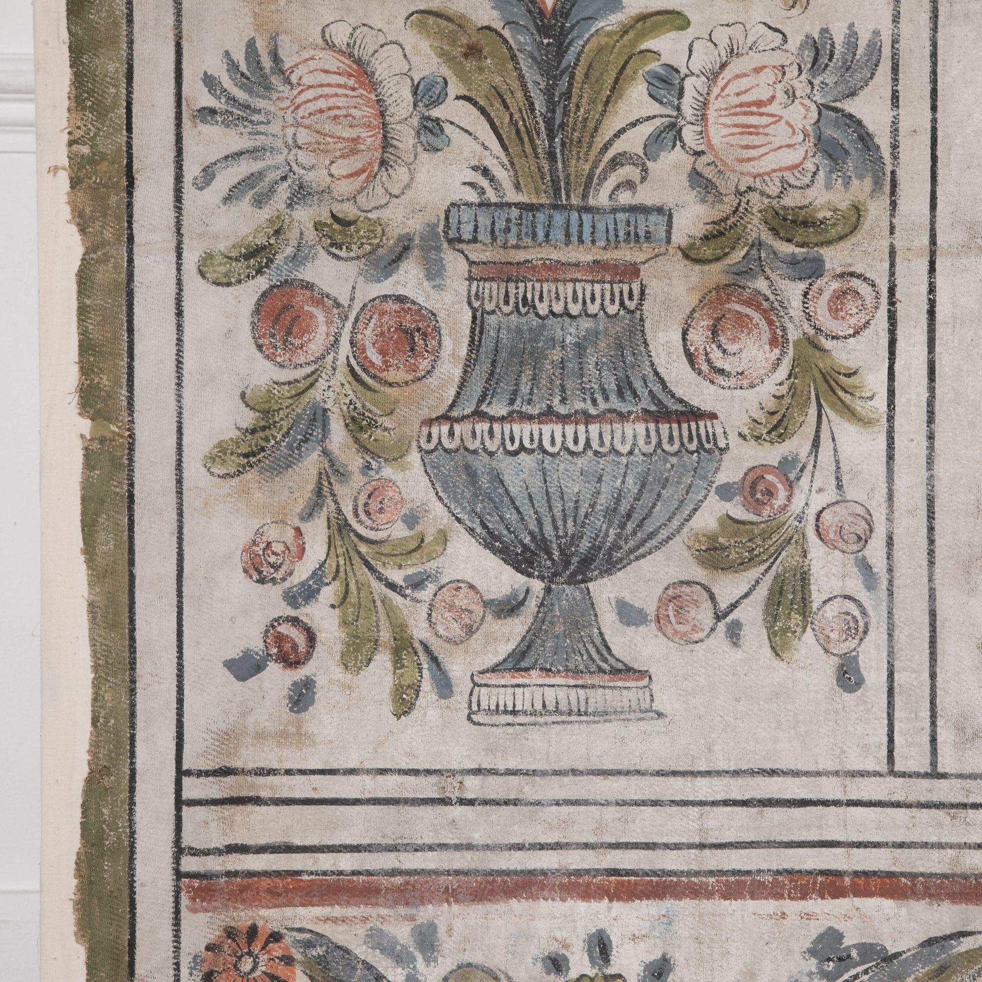 19th Century Swedish Folk Art 'Dalamalning'