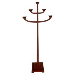 Candelabro de pie de arte popular sueco, Suecia Años 1890