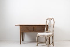 Swedish Folk Art Rustic and Primitive Work Table