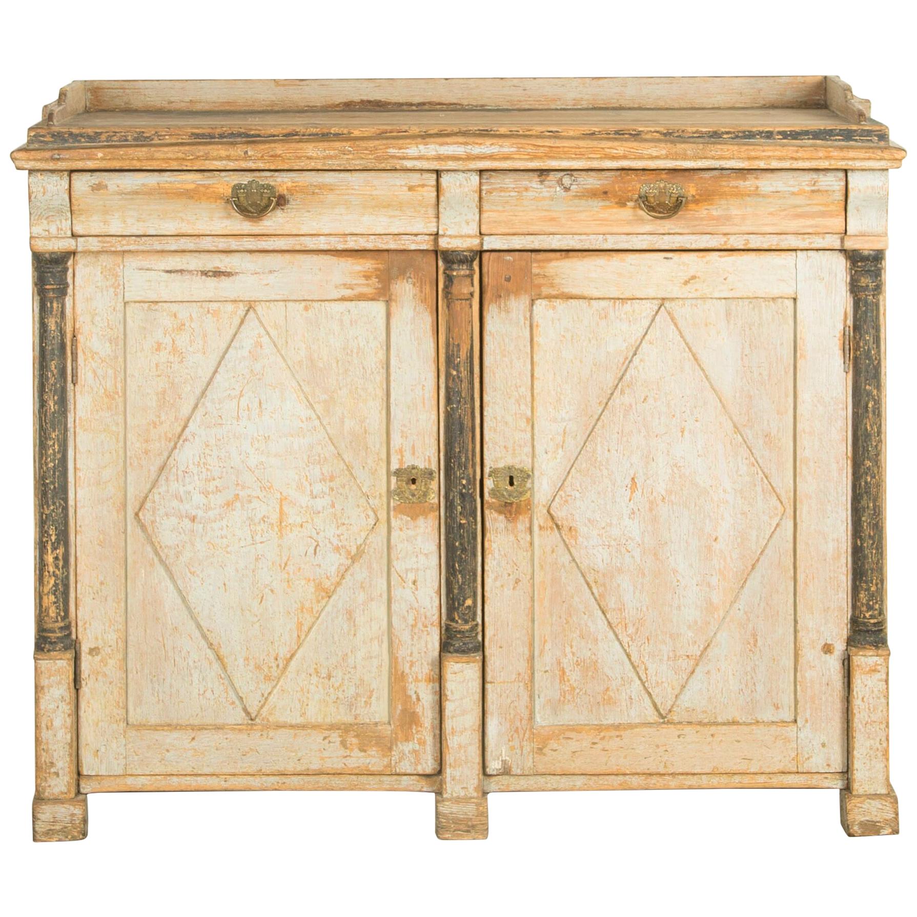 Swedish Folk Art Sideboard